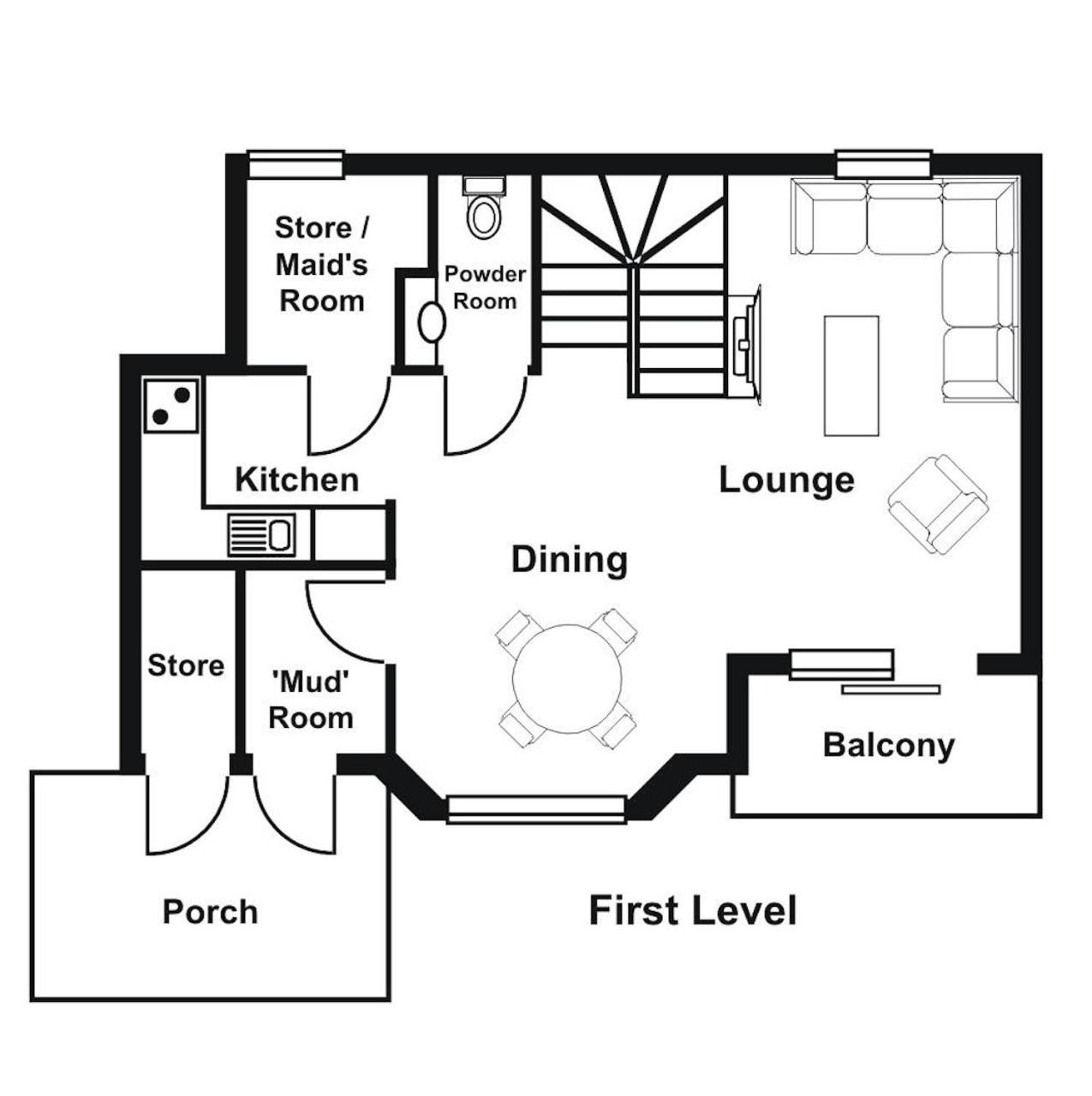 דירות Furano Lofts חדר תמונה